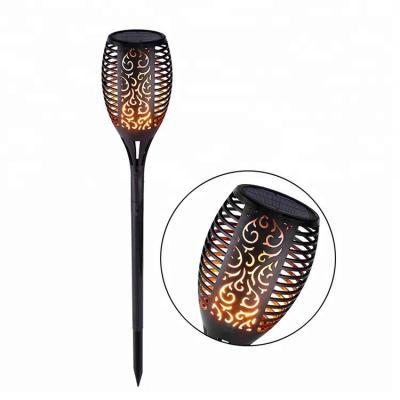 China Outdoor Waterproof 96/72/51/33 LANDSCAPE Led Flickering Solar Garden Flame Light Solar Flame Dancing Lamp For Lawn Path Landscape for sale