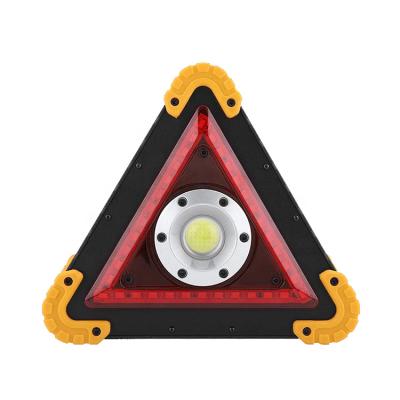 China Outdoor Portable ROAD Triangle Emergency Hazard Working Light 10W 30W 50W LED COB Work Lamp Inspection Light For Car Repair for sale