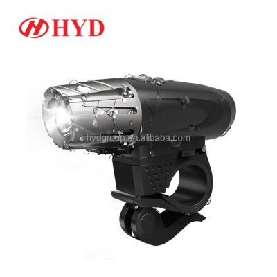 China 4 Modes HYD80822 Front LED Bike Light USB Bicycle Head Set Light Waterproof Rechargeable Powerful Bike High LED Light for sale