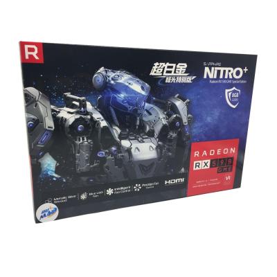 China Rumax new Sapphire Nitron workstation + rx590 8G 256bit GDDR5 DX12 graphics card for sale