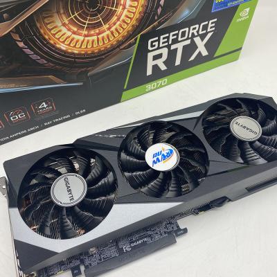 China Fever high-end gaming workstation RTX3070 8G exclusive three-fan graphics card RTX 3070 for sale