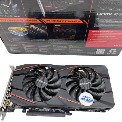 China Rumax GIGAOCTET RX580 8GB Workstation New AMD Graphics Card 256bit 8G GDDR5 Radeon RX 580 for sale