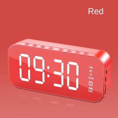 China Bluetooth Digital Alarm Clock Radio with LED Display AM/FM Sleep Timer Dimmer Dimmer Battery Backup for Bedrooms Bedside Shelf for sale