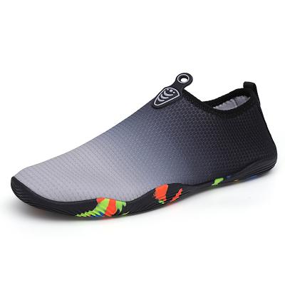 China Factory Wholesale Anti Slip Mens Beach Swimming Shoes Summer Fashion Trend Light Women Mesh Anti Slip Free Samples Yoga Rubber Men for sale