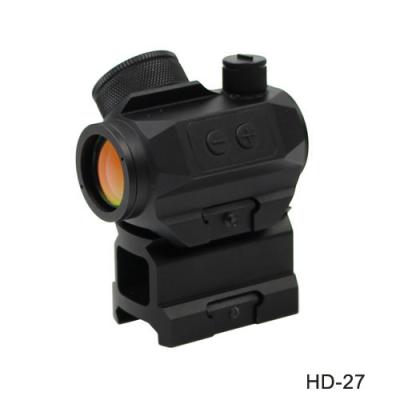 China New Tactical Mini Red Dot Laser Sight Universal Fit For Rifle Scope HD-27 for sale