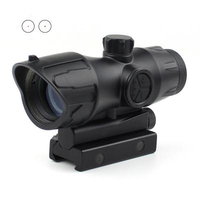 China Police Lights Reliable Green Blue Red Sight 3 MOA Gun Scope Smart Rifle Scope With Electronic Button Switch HD-19 for sale