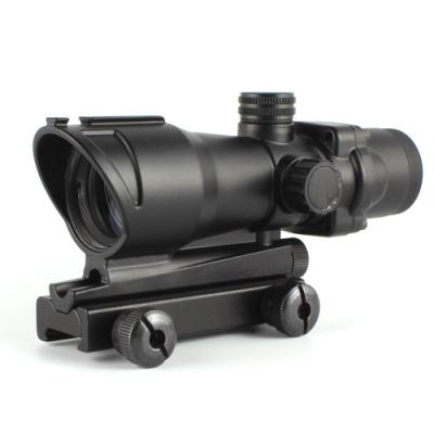 China Black Acog 1x32 Red Dot Scope HD-2A Factory Direct Sale With 21mm Picatinny Rail 151x62x79mm for sale