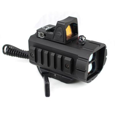 China With red dot sight on top scan rangefinder hunting 600m distance meter w/red dot scope laser rangefinder for sale