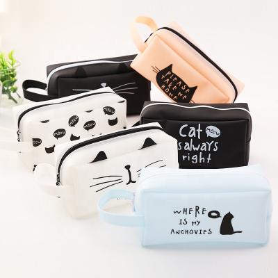 China Cute Waterproof Dustproof Shockproof Women Makeup Storage Travel Silicone Lady Cosmetic Bag for sale