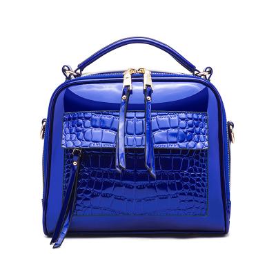 China High Quality Fashion Crocodile Pattern Smart Leather Ladies Cross - Body Bag for sale