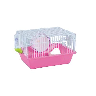 China Large Breathable Rat Hamster Pig Cage Small Animal Cage With FREE Water Bottle for sale