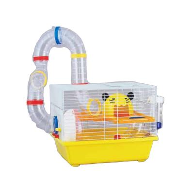 China Viable Warm Pet Small Animal Cage For Hamster , Luxury Tunnel Hamster House for sale