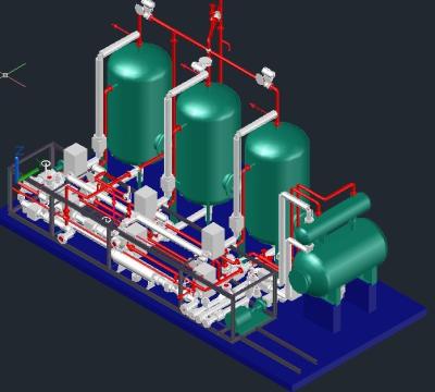 China Aufnahme-heißes Stickstoff-Desorptions-VOC-Behandlungs-System für Dampf-Wiederaufnahme-Einheit zu verkaufen