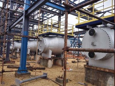 China High Efficient Plate And Shell Heat Exchanger For Oil & Gas / Refinery for sale