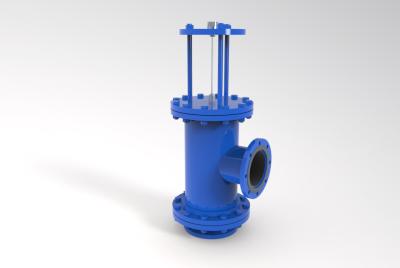 China Carbon Steel Pressure Relief Device Buckling Pin Relief Valve / Rupture Valve for sale