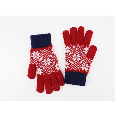 China Comfortable Factory Supply For Kids Warm Winter Knitted Gloves For Kids for sale