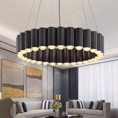 China Creative luxury golden iron chandelier restaurant decoration Living Room Carousel Pendant Light(WH-MI-357) for sale