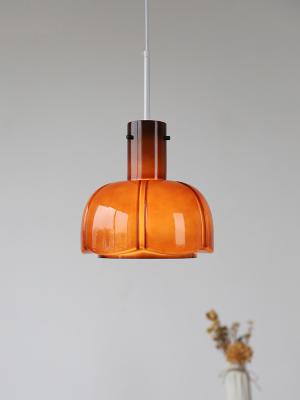 China Glass pendant light restaurant retro lovely Nordic study single hanging lamp(WH-GP-173) for sale