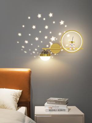 China Astronaut wall lamp bedroom bedside lamp children's room lamp boy and girl stars wall lamp(WH-OR-251) for sale