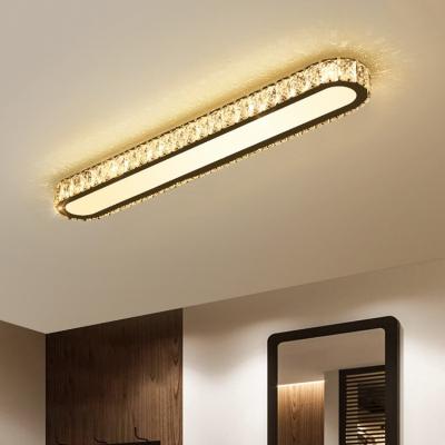 China Led crystal ceiling lights dining room luxury silver ceiling light living room led Ceiling Lamps(WH-CA-108) for sale