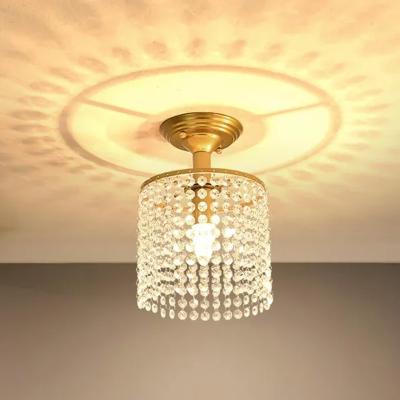 China LED Crystal Chandelier Gold Ceiling Light Hallway Ceiling Lights(WH-CA-109) for sale