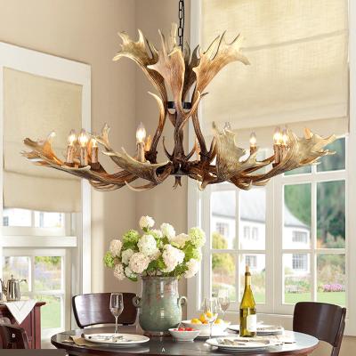 China Deer antler hanging pendant light Fixtures indoor home Lighting (WH-AC-14) for sale