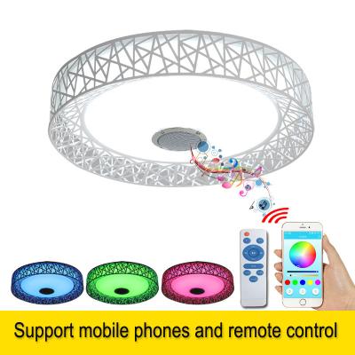 China Bedroom ceiling lamp Music Bluetooth and remote Control LED Smart ceiling lamp(WH-MA-43) for sale