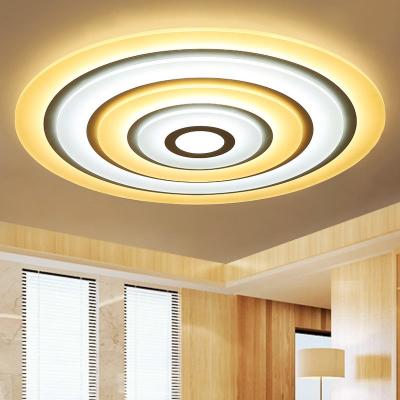 China Round Ceiling lighting fixtures for home Acrylic ceiling lamp Fixtures (WH-MA-125) for sale