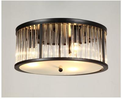 China Retro chrome Black ceiling light House bedroom Lighting Fixtures (WH-LA-25) for sale