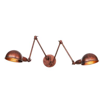 China Rh lighting RH Industrial Wall Lamp Iron Rocker Retro Loft swing arm lamp (WH-VR-103） for sale