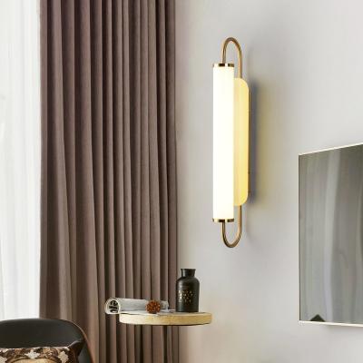 China Modern metal LED wall lamp light sconce Bedroom foyer washroom led wall lights sconce（WH-OR-135) for sale