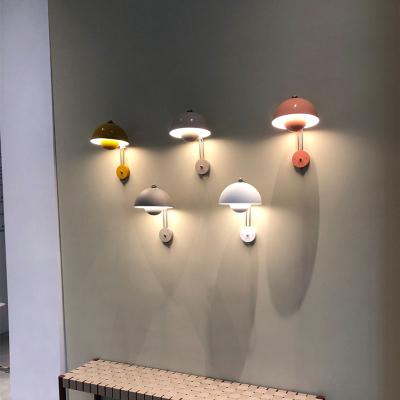 China Modern Iron wall Light Color Flower bud wall lamp nordic Living Room Dining Room Kitchen Wall sconce(WH-OR-175) for sale