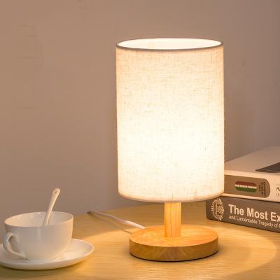 China Modern table lamp bedroom study bedside lamp solid wood magnetic table lamp(WH-MTB-99) for sale