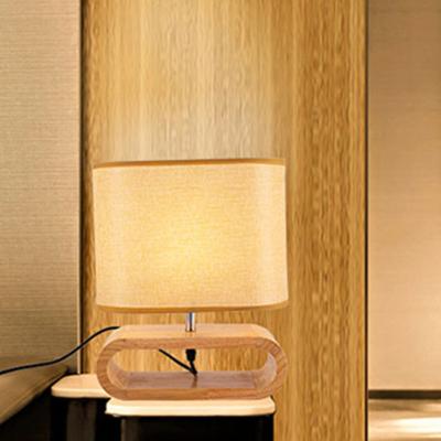 China Nordic solid wood table lamp creative modern wood magnetic table lamp(WH-MTB-100) for sale