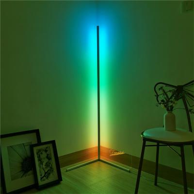 China Modern RGB Floor Lamps Floor Lights Interior Atmosphere Lamp Colourful corner floor lamp（WH-MFL-01) for sale