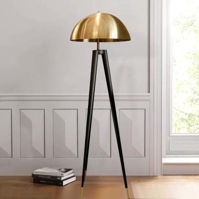 China Designer Creative office LED floor lamp simple metal villa living room  lamp designer tripod lighting（WH-MFL-44) for sale