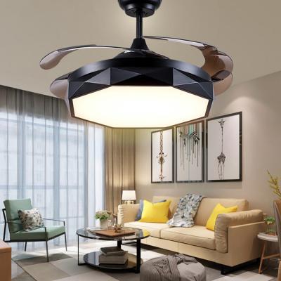 China 42 inch Ceiling Fan with Lights 110v 220v Remote Control ceiling fan lamp(WH-VLL-03) for sale