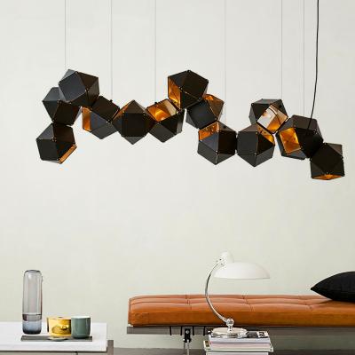 China Postmodern LED Welles Long Chandelier lighting living room Pendant lamps(WH-MI-130) for sale