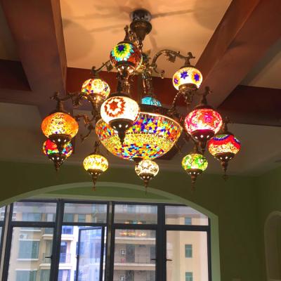 China Mediterranean Style Decoration Handmade Turkish Pendant Light(WH-DC-23) for sale