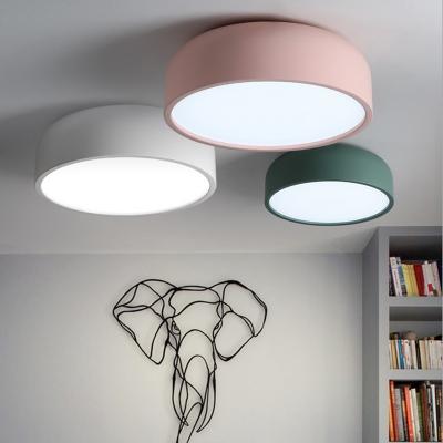 China LED e27 round modern ceiling lamp fixture Home office living room led ceiling light flush mount(WH-MA-187) for sale