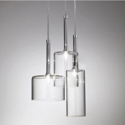 China Modern LED Pendant Light Glass Home Decor Lighting Living Room Bedroom Glass Lights(WH-GP-52) for sale