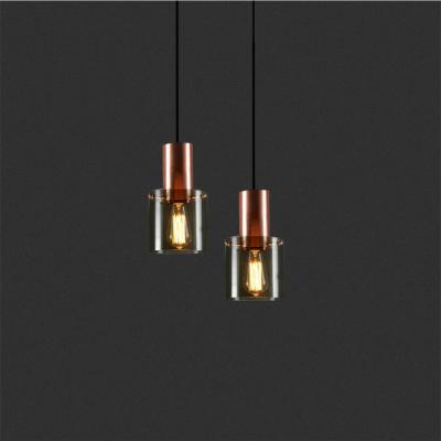 China Modern Glass Pendant Lamp Led Hanging Light Living Dining Bedroom Bedside Bar Decor Minimalist designer lamp（WH-GP-90） for sale