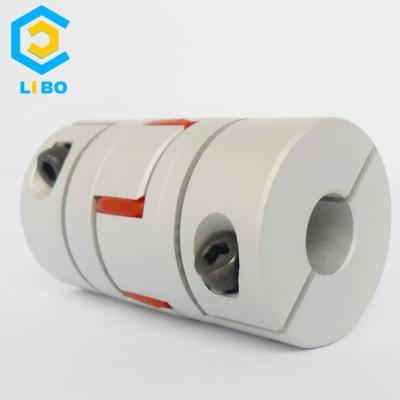 China High Accuracy Shaft Connections 5mm Coupler OD25-5*6.35mm Shaft Coupler Rotex Jaw Coupling for sale