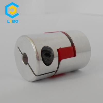 China 5/6/6 flexible coupler. Aluminum Connector Plum Flexible Shaft Coupling Motor Coupler D25 L34 Three Jaw CNC Machinery. for sale