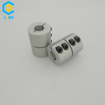 China Shaft Connections DO20 / OD25Torsion Rigid Coupling Solid Shaft Coupling for sale