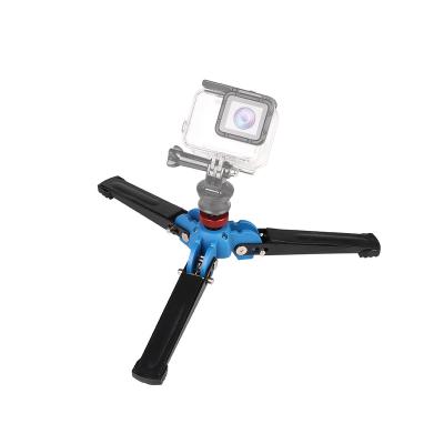 China Kaliou A005 PORTABLE factory price aluminum alloy flexible to adjust heavy duty phone camera stand tripod for sale