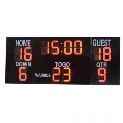 China LED Electronic Sports Scoreboard , Multi Sport Scoreboard Front Face UV Protection for sale