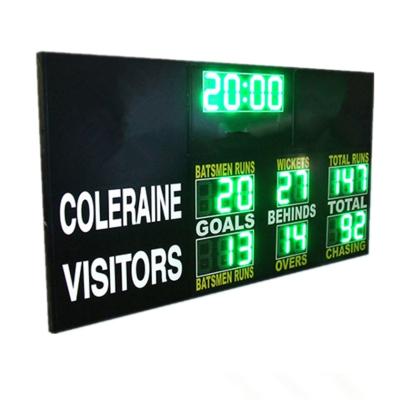 China Customised Design LED AFL Electronic Scoreboard Portable Back Maintenance 60kgs for sale