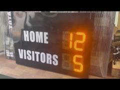 Long Communication Distance Led Football Scoreboard With Lora 5g Antenna