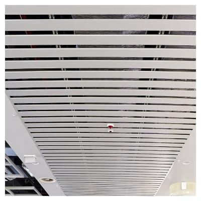 China Decorations Prima Custom Aluminum Light Weight Linear Ceiling Design High Quality Aluminum Linear Ceiling for sale